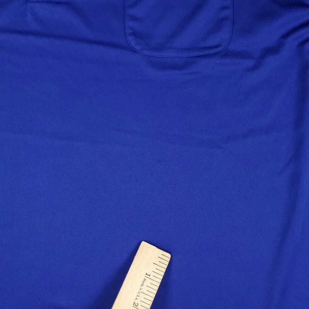 Adidas Polo Shirt Mens XL Blue Golf Casual Short Sleeve ClimaCool